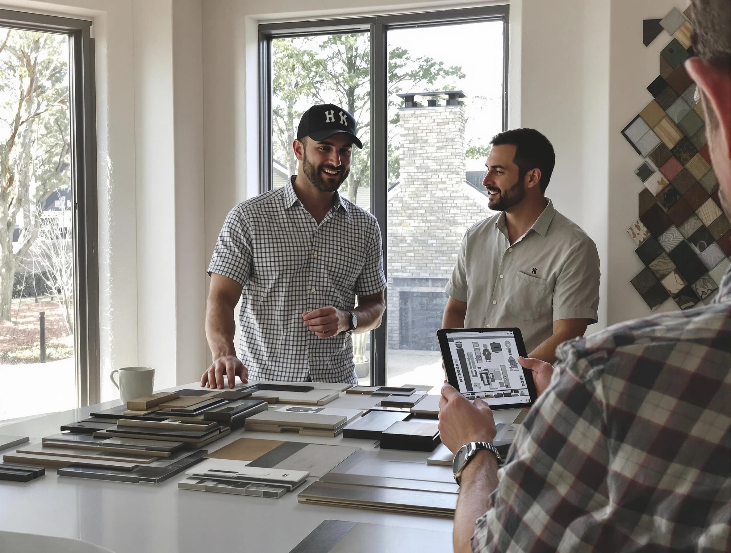 Tewksbury Chimney Sweep remodeling a chimney and fireplace in Tewksbury, MA