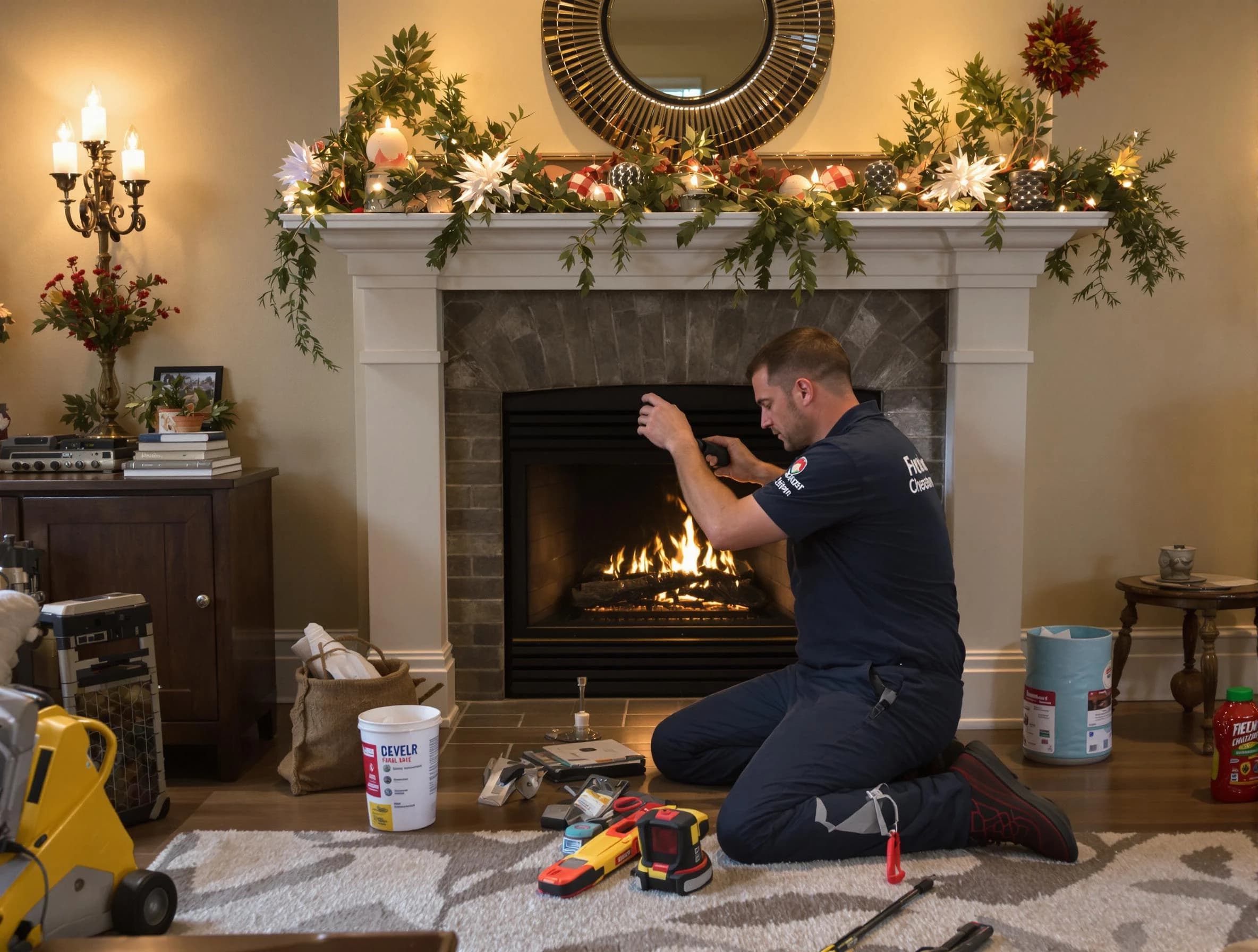 Tewksbury Chimney Sweep offering fireplace maintenance services in Tewksbury, MA
